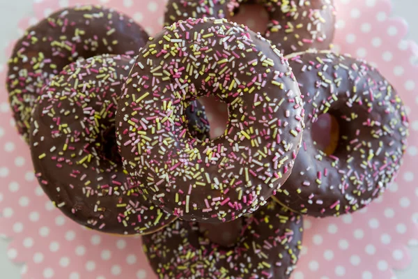 Close-up of doughnuts — Stock Photo, Image