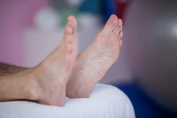 Füße des Patienten — Stockfoto