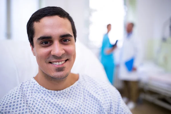 Portrait of smiling patient — Stock Photo, Image