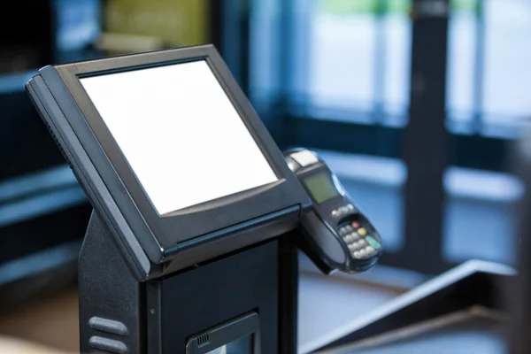 Billing machine and credit card terminal — Stock Photo, Image