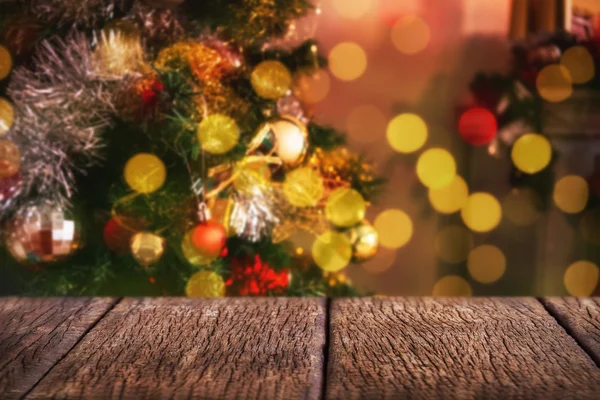 Decorations on christmas tree — Stock Photo, Image