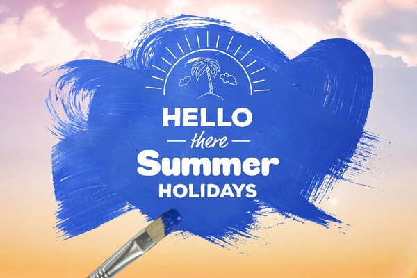 Olá lá férias de verão — Fotografia de Stock
