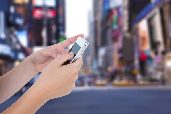 Handhållen smartphone — Stockfoto