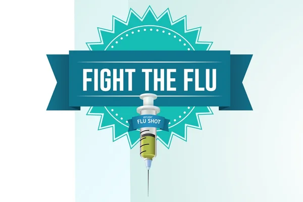 Composite image of fight the flu — Stock Photo, Image