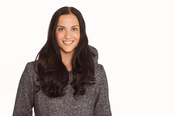 Woman smiling at the camera — Stock Photo, Image