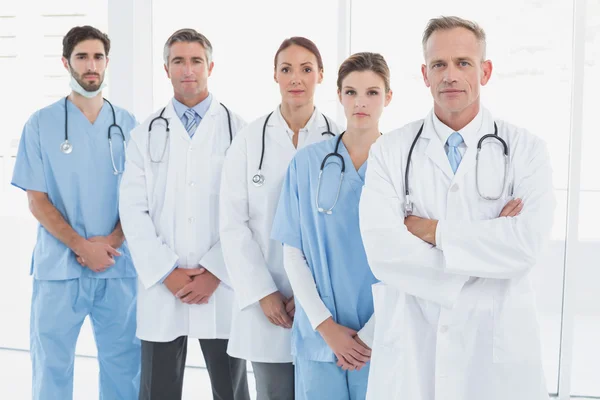 Doctors looking at the camera — Stock Photo, Image