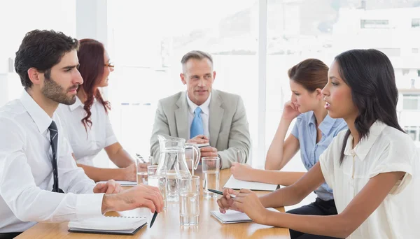 Equipe de negócios em uma reunião — Fotografia de Stock