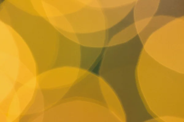 Blurry yellow christmas light circles — Stock Photo, Image