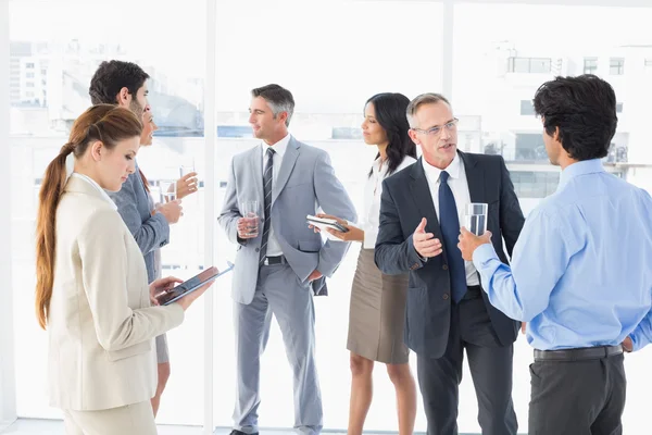 Business team godendo di qualche pranzo — Foto Stock