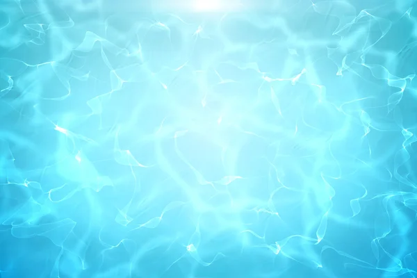 Blue pool under bright light — Stock Photo, Image