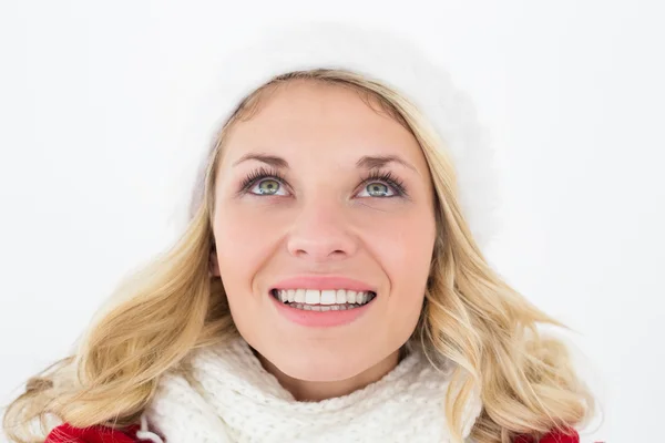 Close up de atraente jovem mulher — Fotografia de Stock