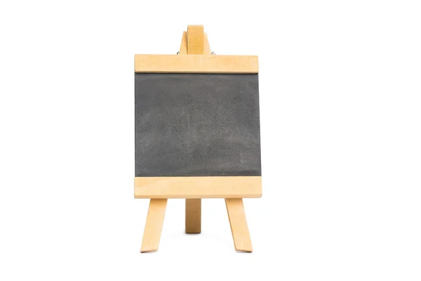 Black chalkboard with copy space — Stock Photo, Image