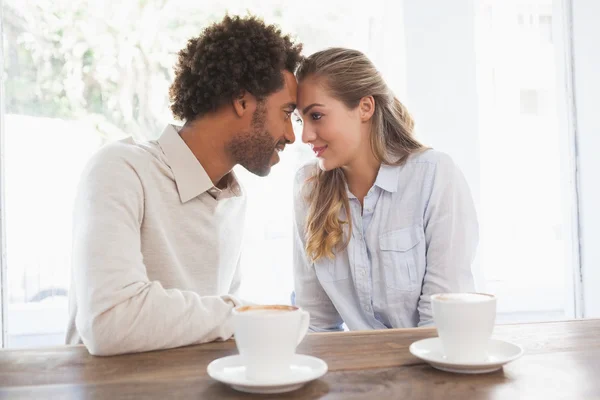 Happy couple on a date — Stock Photo, Image