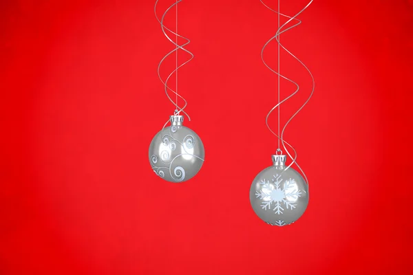 Baubles decorations — Stock Photo, Image