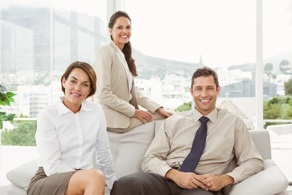 Young business people in office — Stock Photo, Image