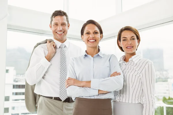Confident business people in office — Stock Photo, Image