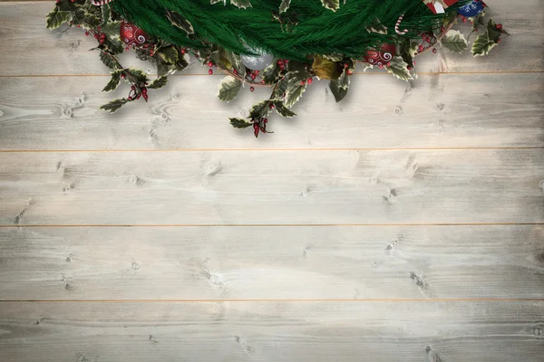 Festive christmas wreath — Stock Photo, Image