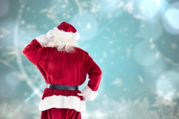 Composite image of santa claus — Stock Photo, Image