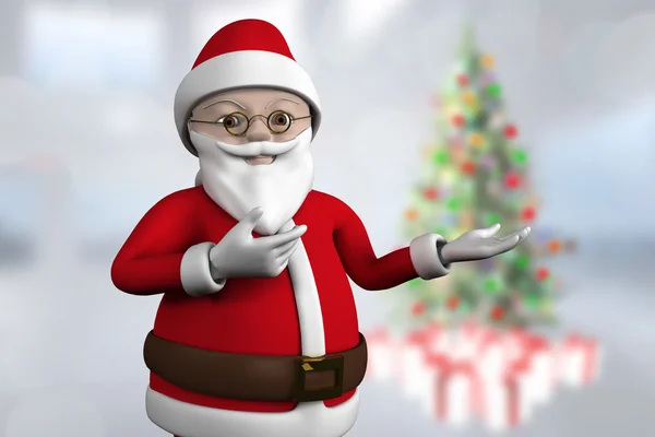 Cartoon santa claus — Stock Photo, Image