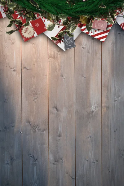 Festive christmas wreath — Stock Photo, Image