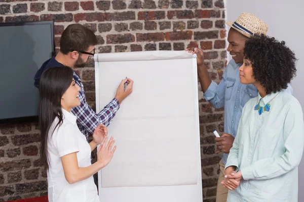 Business team in meeting at office — Stock Photo, Image