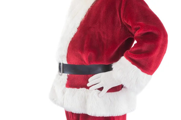 Santa Claus mage från sidan — Stockfoto