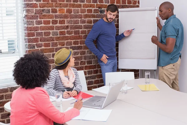 Creative business team in meeting — Stock Photo, Image