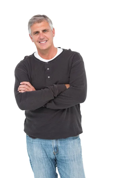 Casual homem sorrindo para a câmera — Fotografia de Stock