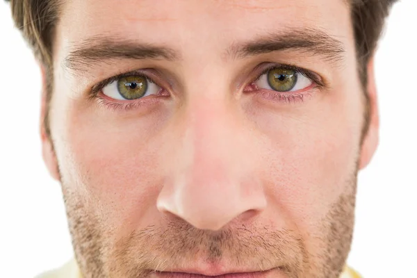 Primer plano del hombre no sonriente — Foto de Stock