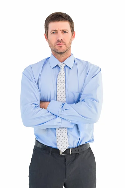 Businessman looking at the camera — Stock Photo, Image