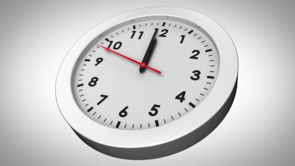 Relógio Ticking — Vídeo de Stock