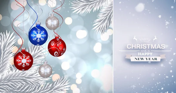 Appeso natale bauble decorazione — Foto Stock