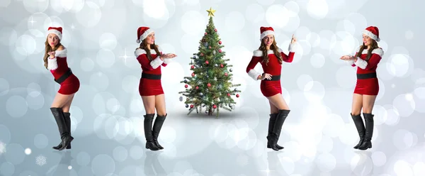 Different festive blondes — Stock Photo, Image