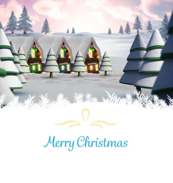 Christmas greeting card — Stock Photo, Image