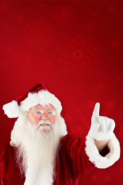 Santa claus wijzen — Stockfoto