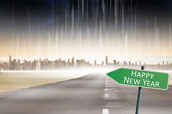 Composite image of happy new year — Stock Photo, Image