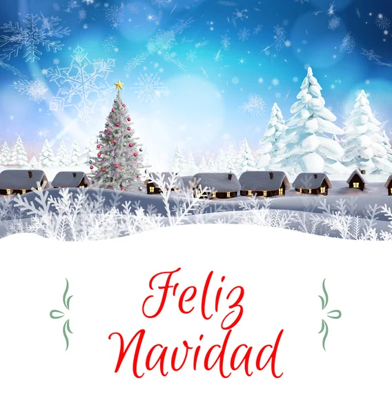 Tarjeta de felicitación de Navidad —  Fotos de Stock