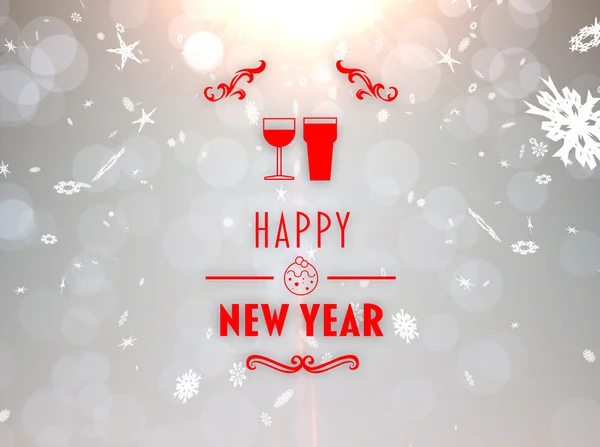 Happy new year banner — Stock Photo, Image