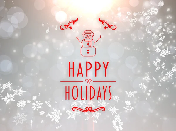 Happy Holidays Banner — Stok fotoğraf