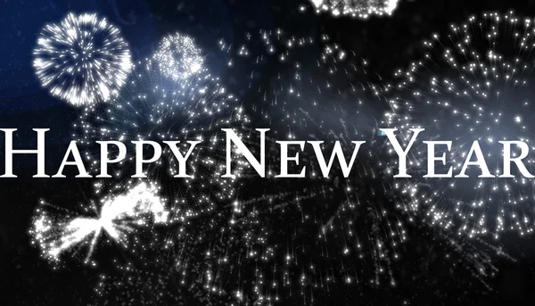 Composite image of happy new year — Stock Photo, Image