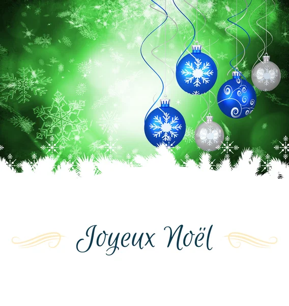 Carte de voeux de Noël — Photo