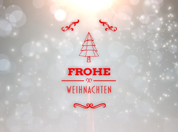 Frohe weihnachten banner — Stock Photo, Image