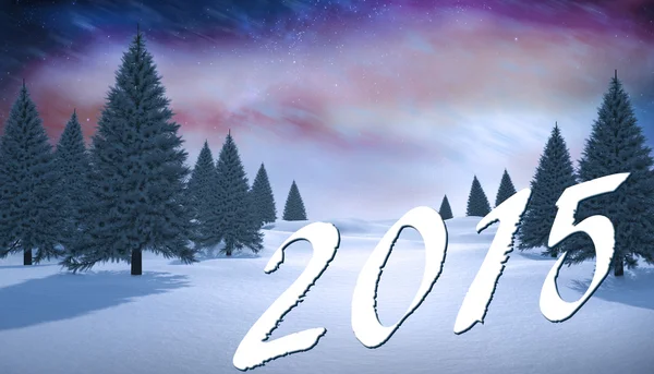 Composite image of 2015 — Stock Photo, Image