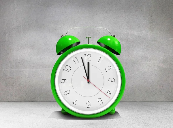 Alarm clock counting down to twelve — Stock Photo, Image