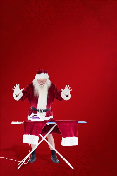 Babbo Natale è impressionato da qualcosa — Foto Stock