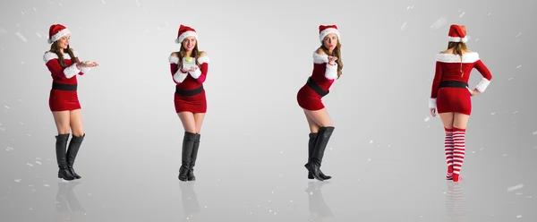 Different festive blondes — Stock Photo, Image