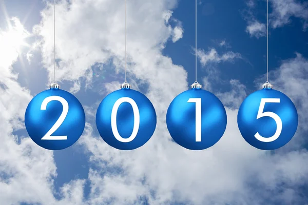 Composite image of 2015 — Stock Photo, Image