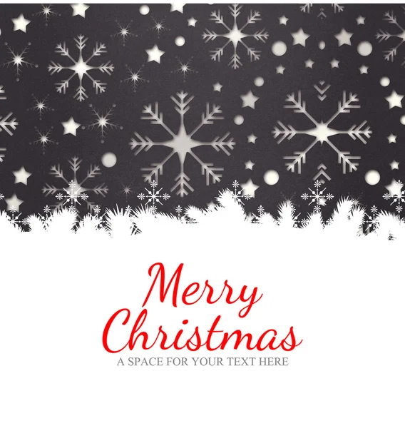 Christmas greeting card — Stock Photo, Image