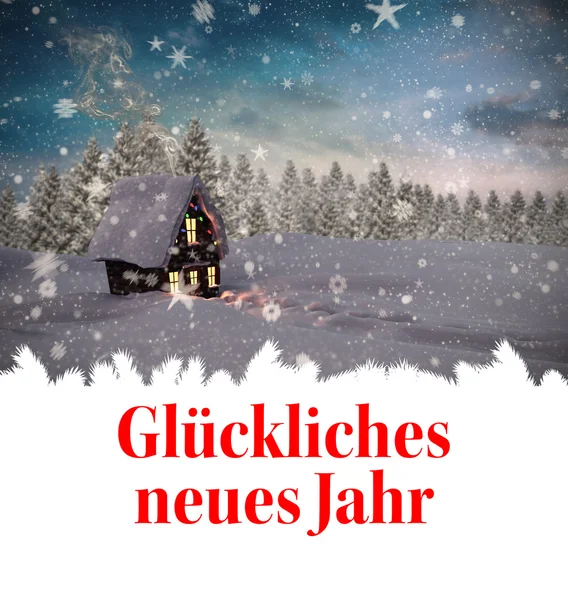 Gluckliches neues Jahr — Stockfoto