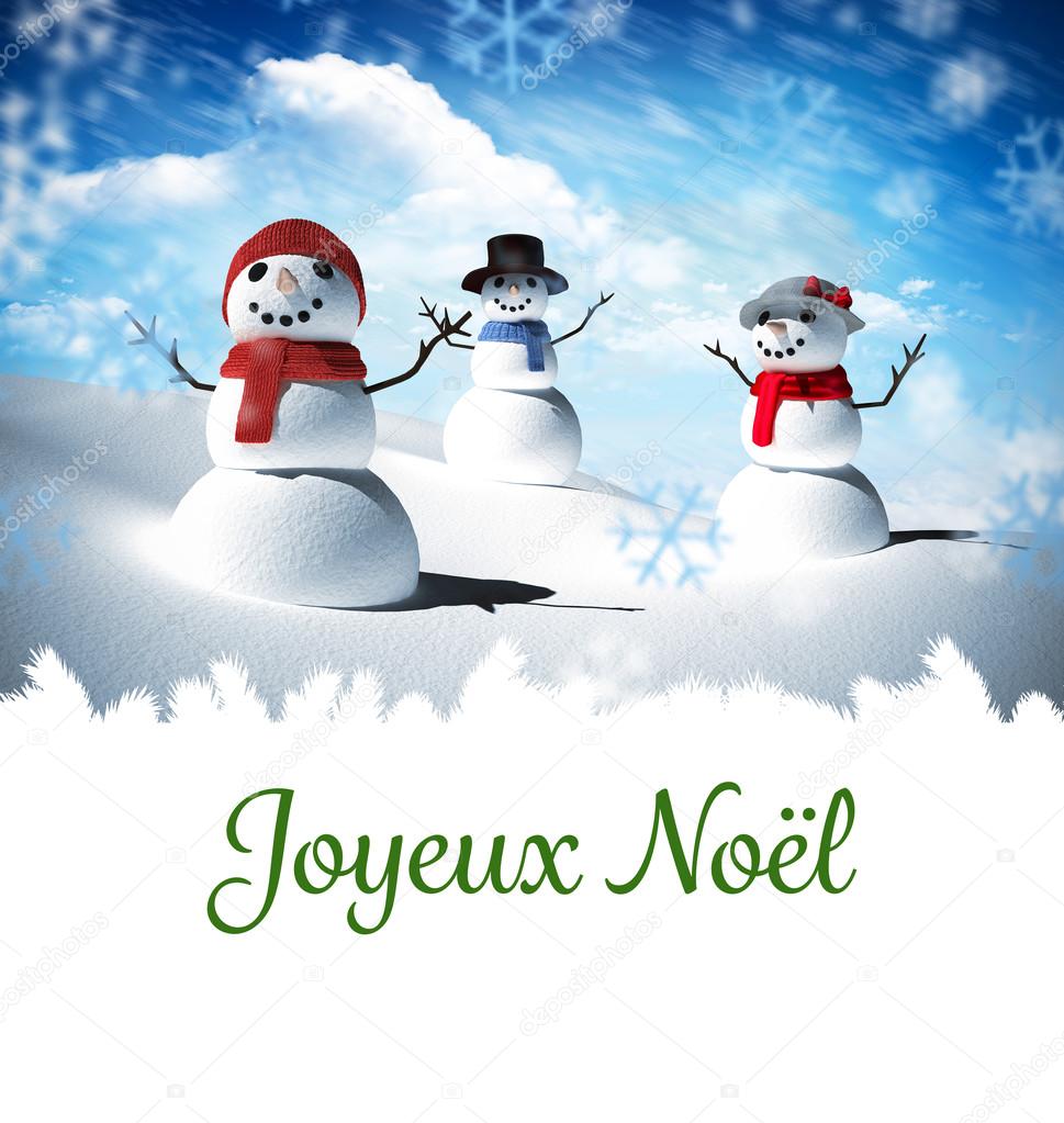 Composite Image Of Joyeux Noel Stock Photo By C Wavebreakmedia